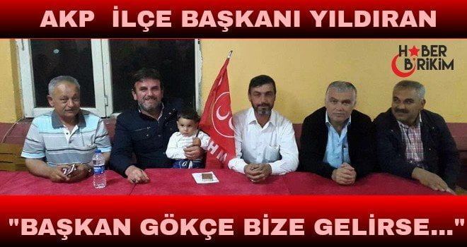 MHP Korkuteli İlçe Başkanı Süleyman Yıldız geçtiğimiz günlerdeki kahvaltılı toplantıda