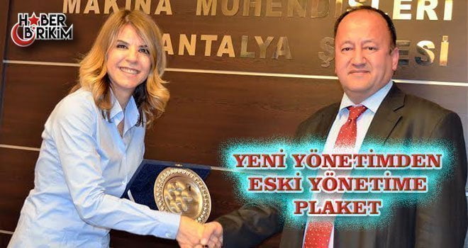 Makine Mühendisleri Odası (MMO) Antalya Şube’si Yeni Yönetim Kurulu, bir