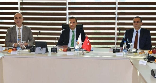 Antalya Organize Sanayi Bölgesi (AOSB) Müteşebbis Heyeti yılın son toplantısını