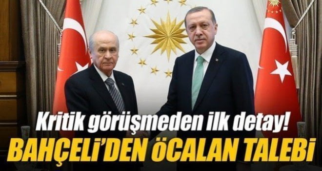 Cumhurbaşkanı Erdoğan, Devlet Bahçeli ile görüştü… Cumhurbaşkanı Erdoğan, MHP Genel