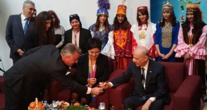 MHP Genel Başkanı Devlet Bahçeli, Nevruz Bayramı nedeniyle gerçekleştirilen etkinliklere