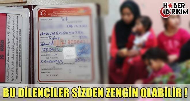 Antalya Büyükşehir Belediye Zabıtası’nın dilencilere yönelik gerçekleştirdiği operasyonda iki dilencinin