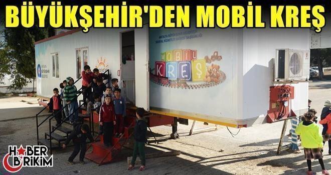 Antalya Büyükşehir Belediyesi, çocuklarını maddi yetersizlikten dolayı okul öncesi kurumlara
