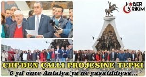 CHP Antalya İl Başkanı Semih Esen, Çallı’da trafiğin rahatlaması için