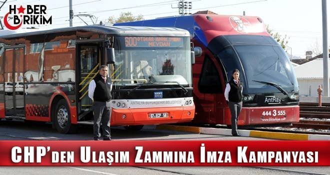 CHP Antalya İl Başkanlığı, Antalya Büyükşehir belediyesi Ulaşım Koordinasyon Merkezi’nin