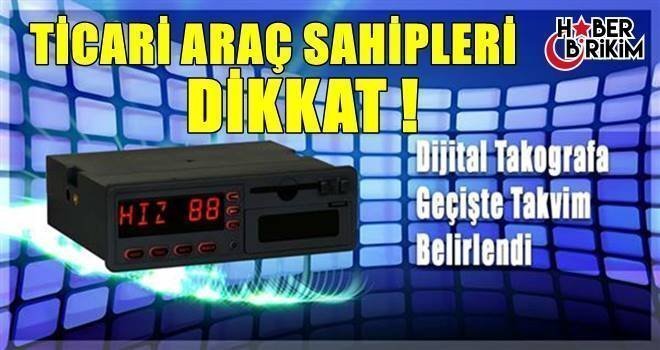 Yurt içinde taşımacılık yapan ve takograf kullanması zorunlu 1996 model