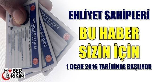 İçişleri Bakanlığı yetkililerinden alınan bilgiye göre, Karayolları Trafik Yönetmeliğinde yapılan