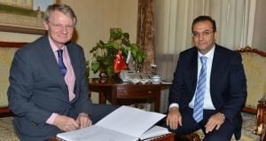 Hollanda'nın yeni atanan Ankara Büyükelçisi Kees Van Rij Antalya Valisi