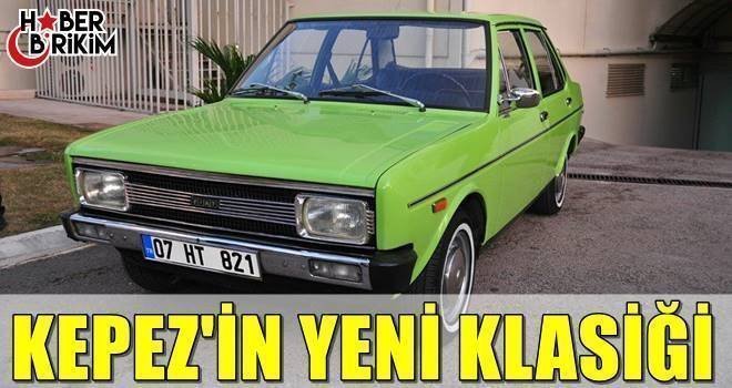 Kepez Belediyesi Murat 124 ile başladığı klasik otomobil koleksiyonuna yeni