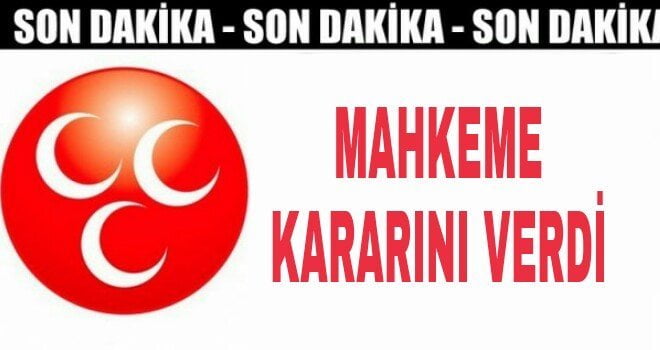 MHP’DE Olağanüstü Kurultay hakkında sıcak gelişme… &nbsp; Ankara 2. İcra