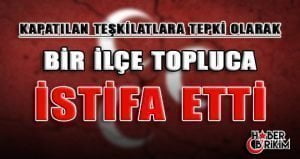 MHP’de yaşanan il ve ilçe başkanlarının görevden alınmasına tepki olarak