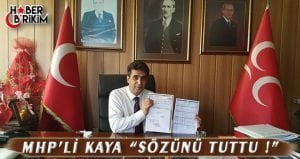Milliyetçi Hareket Partisi Antalya İl Başkanı Ali Adnan KAYA sözünü