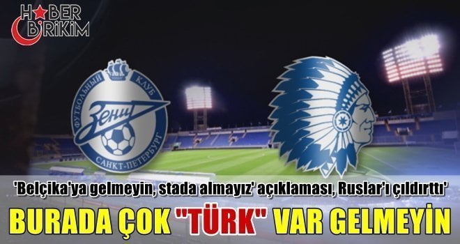 Gent Belediye Başkanı Daniel Termant, Şampiyonlar Ligi maçı için Zenit