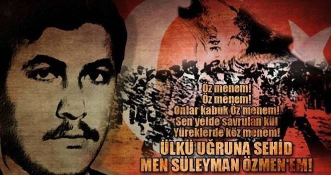 İstanbul Ülkü Ocakları Şehit Süleyman Özmen’i Eyüp Sultan Mezarlığı’nda bulunan