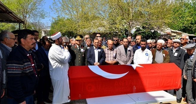 Kore gazisi Cemali Yıldırım Serik’te Toprağa Verildi &nbsp; Serik ilçesinde