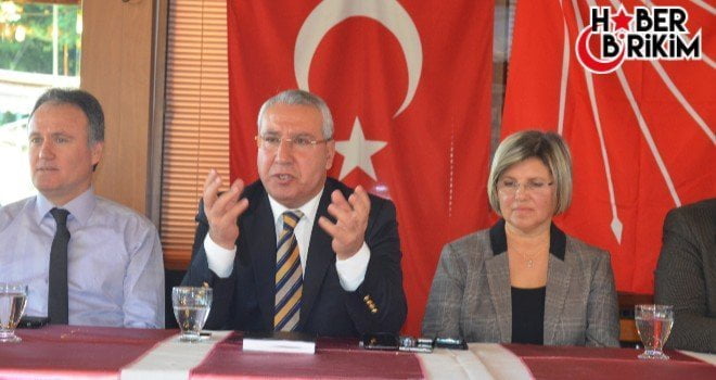 Ülkenin temelinde CHP’nin harcı olduğunu belirten CHP İl Başkanı Adayı