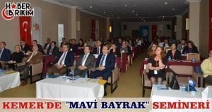 Yerel Mavi Bayrak Sorumluları Eğitim Semineri Kemer’de Başladı 