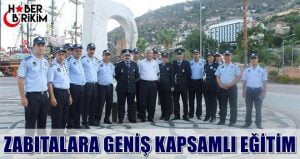 Alanya Belediyesi Zabıta Müdürlüğü tarafından 14-26 Aralık tarihleri arasında zabıtalara