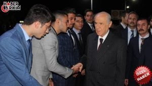 Milliyetçi Hareket Partisi Genel Başkanı Devlet Bahçeli Referanduma bir hafta