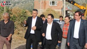 Milliyetçi Hareket Partisi (MHP) İl Başkanı Mustafa Aksoy ve Yönetim